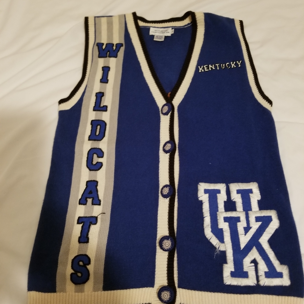 Vintage University of Kentucky sweater vest size small